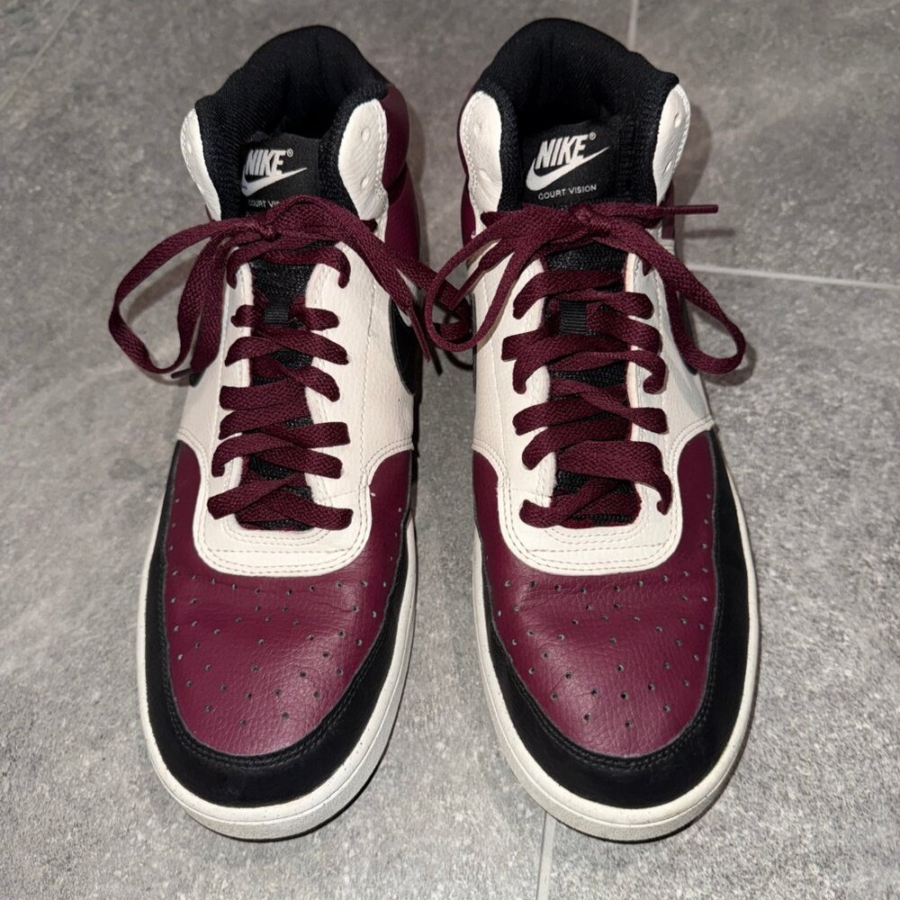 Nike Court Vision Mid NN Purple Black Off White DN3577 600 Fashion Sz 11